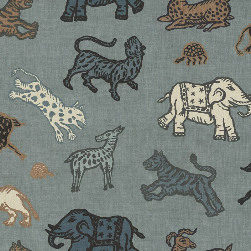 Sandberg behang Leonard Misty Blue S10727