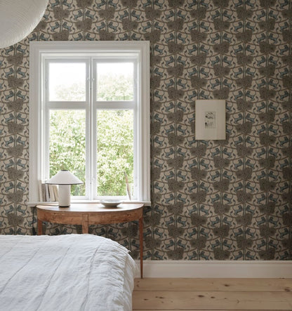 Sandberg behang Leopold Beige S10738