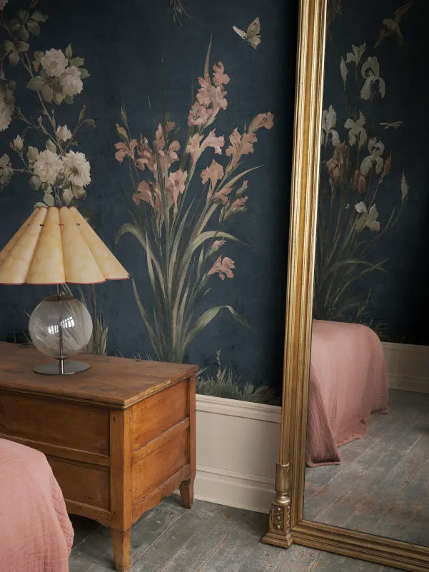 Sandberg behang Nicola Classic Blue S10816