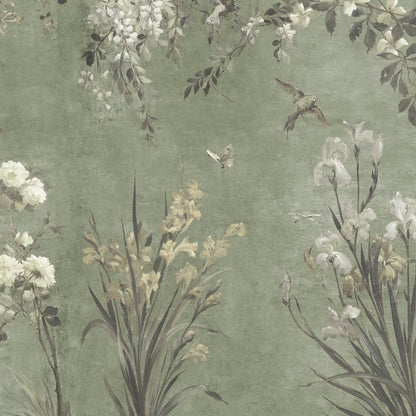 Sandberg behang Nicola Sage Green S10815