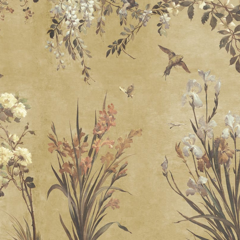 Sandberg behang Nicola Yellow S10814