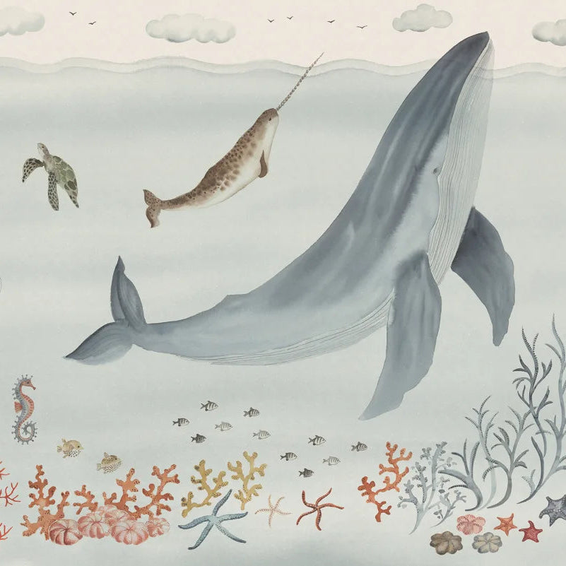 Sandberg behang Sally Blue S10759