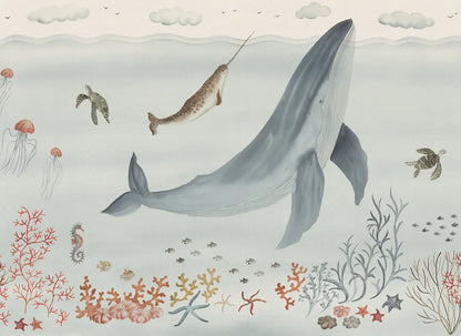 Sandberg behang Sally Blue S10759