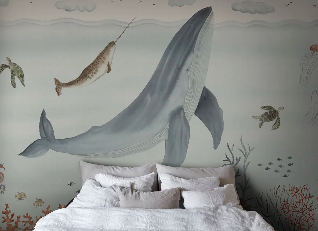 Sandberg behang Sally Blue S10759