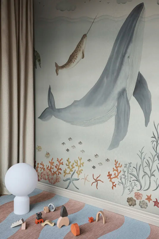 Sandberg behang Sally Blue S10759