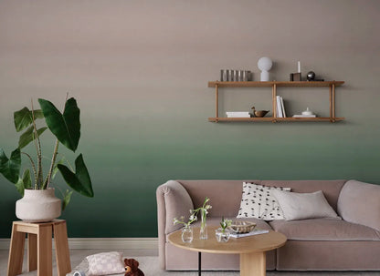 Sandberg behang Skymning Green S10708