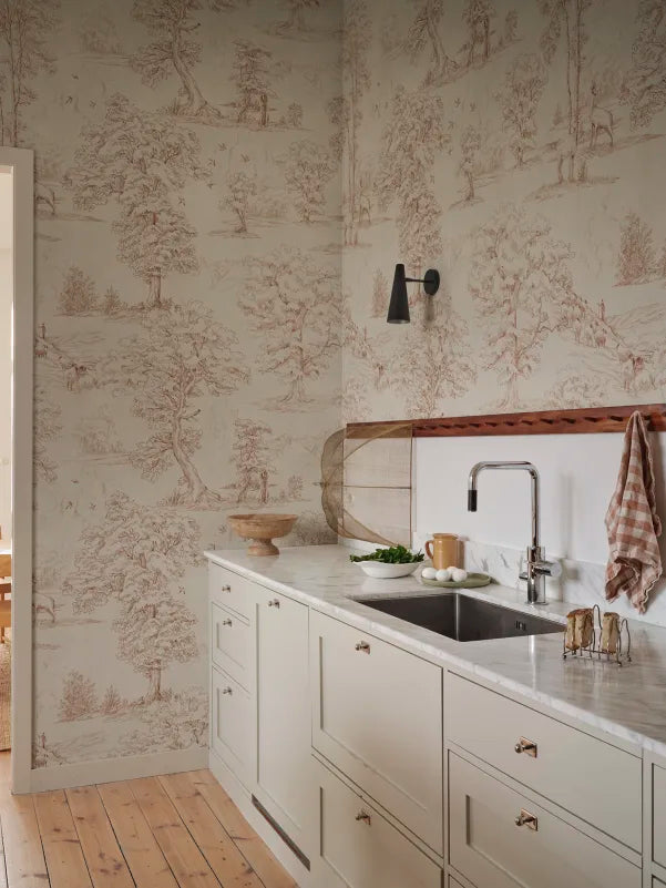 Sandberg behang Terracotta S10741