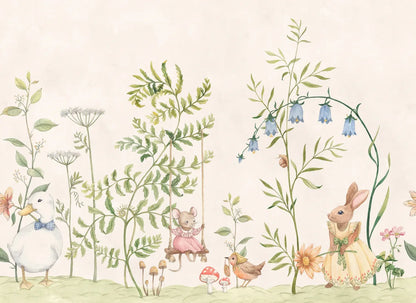 Sandberg behang Vilhelmina Green S10593