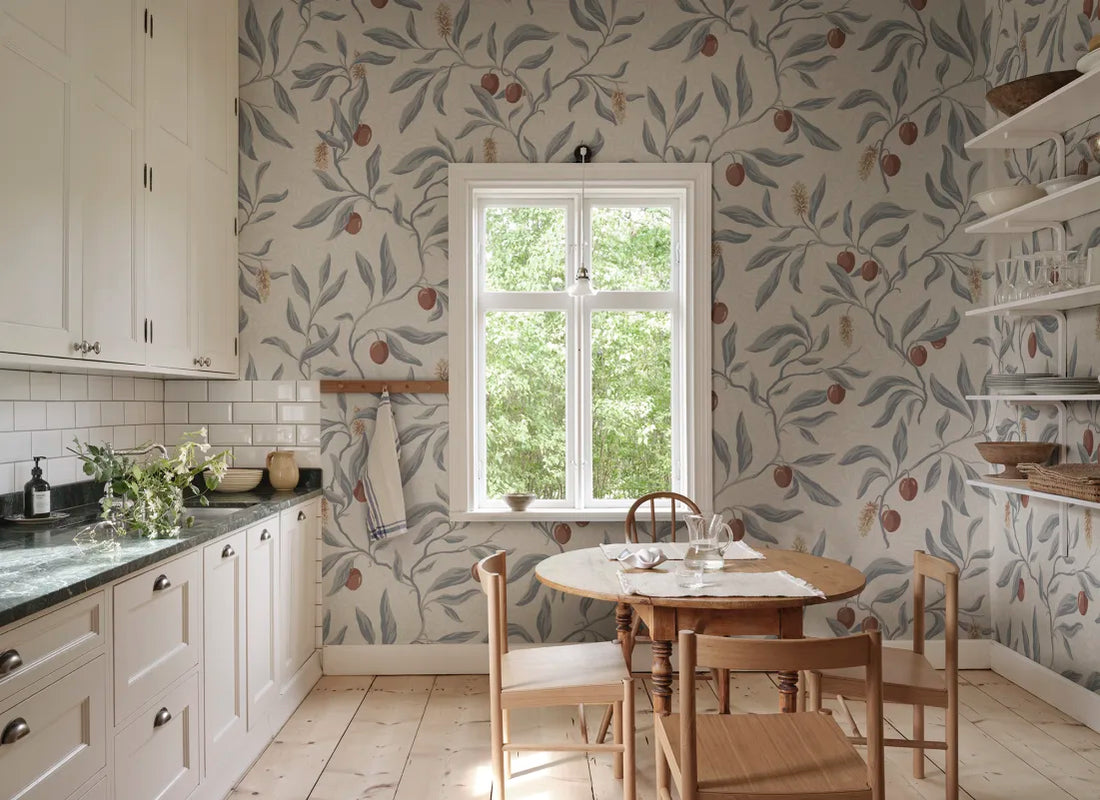 Sandberg behang Vinnie Misty Blue S10846