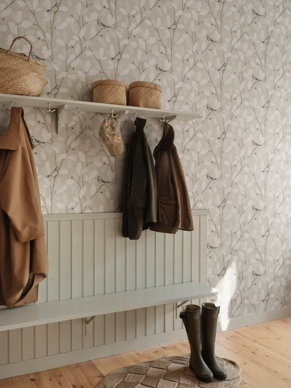 Sandberg behang Waldemar Beige S10730