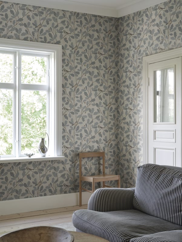 Sandberg behang Waldemar Light Blue S10731