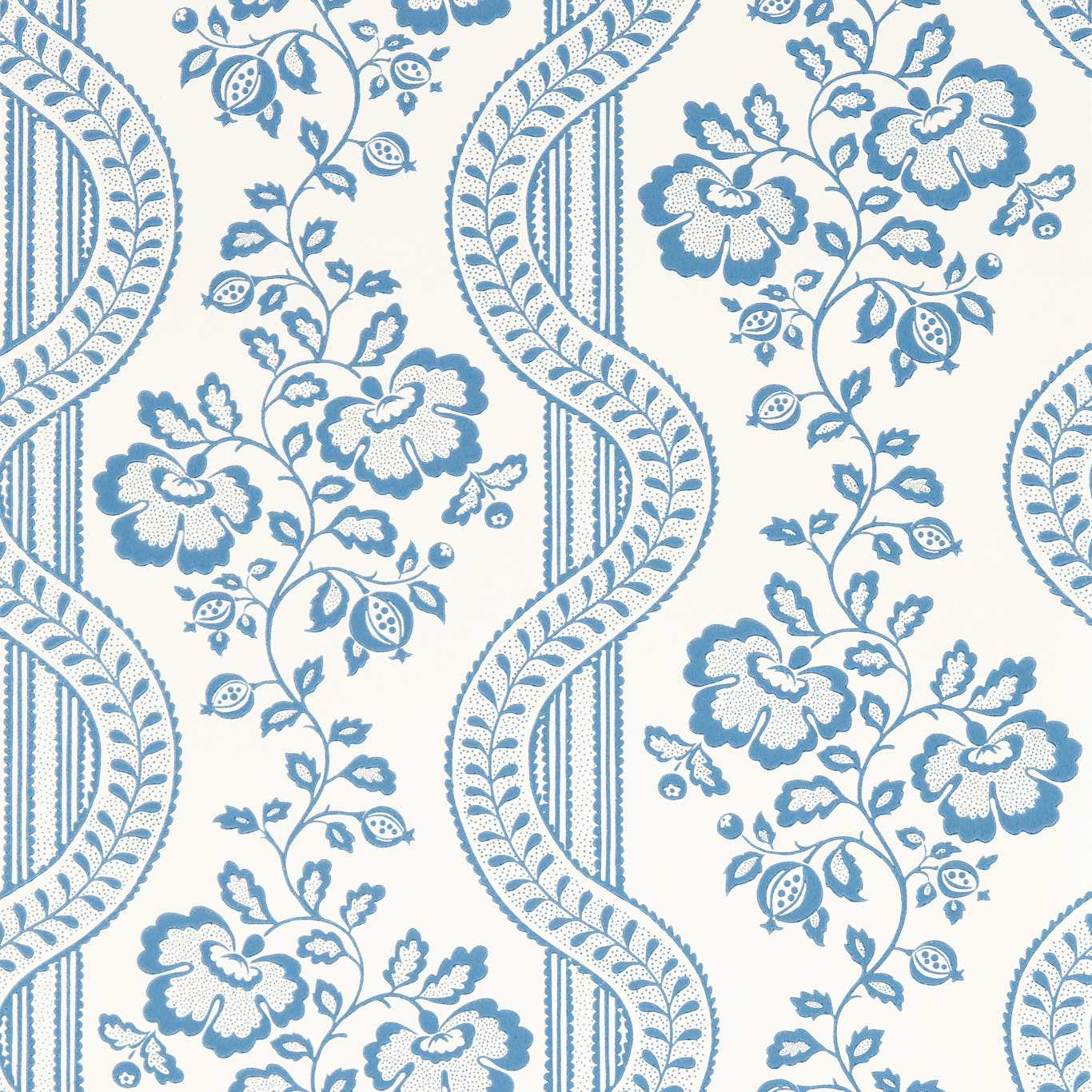 Sanderson Aubrey Pottery Blue 217427