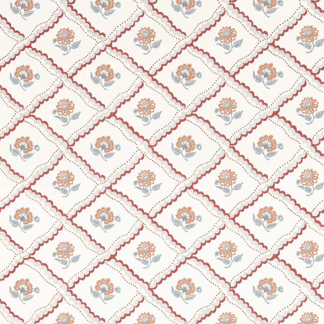 Sanderson Fairdown Berry/Sandstone 217441