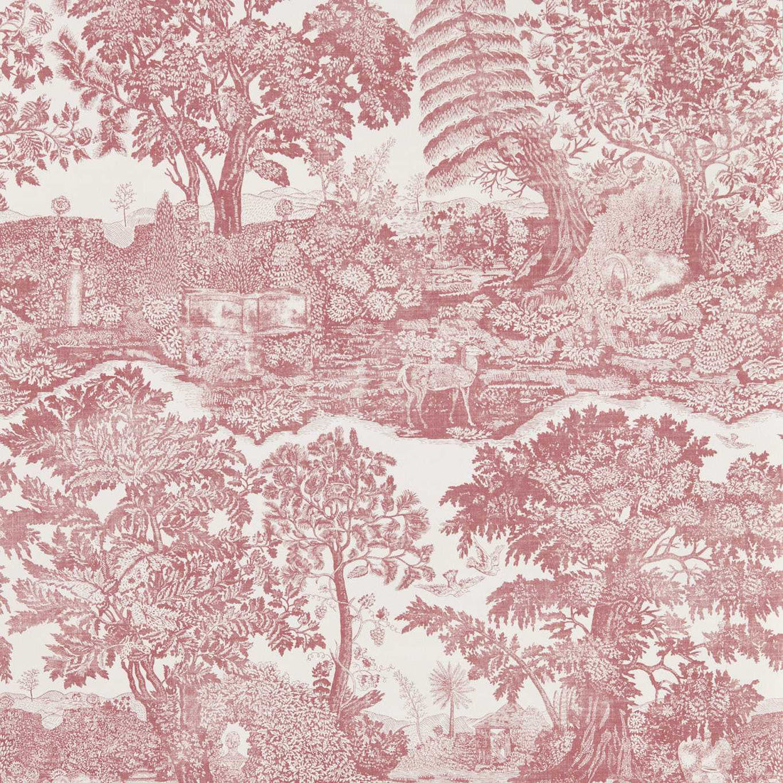 Sanderson Highgrove Toile Madder Rose 217505