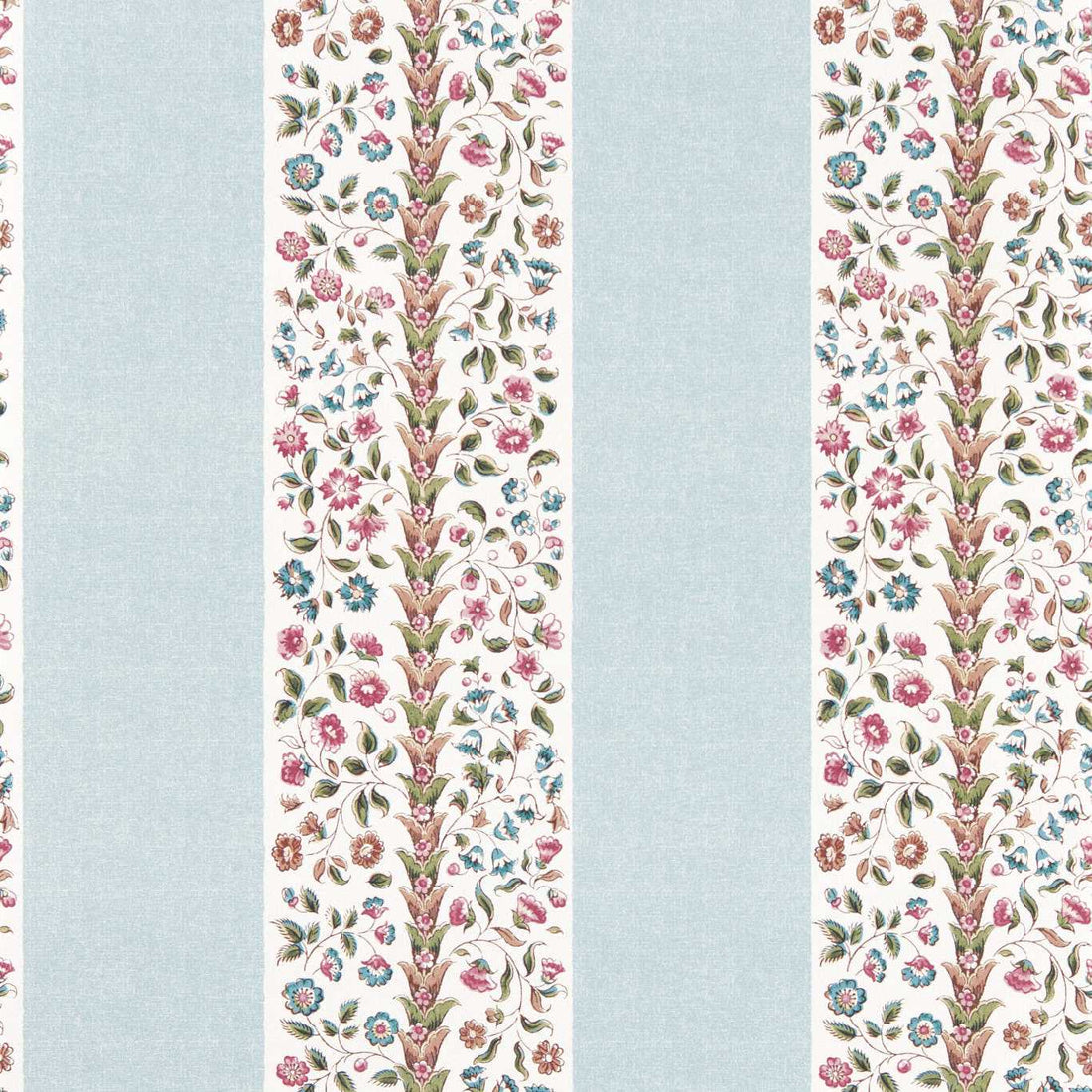 Sanderson Pergola Stripe Mineral Blue/Wisteria 217486