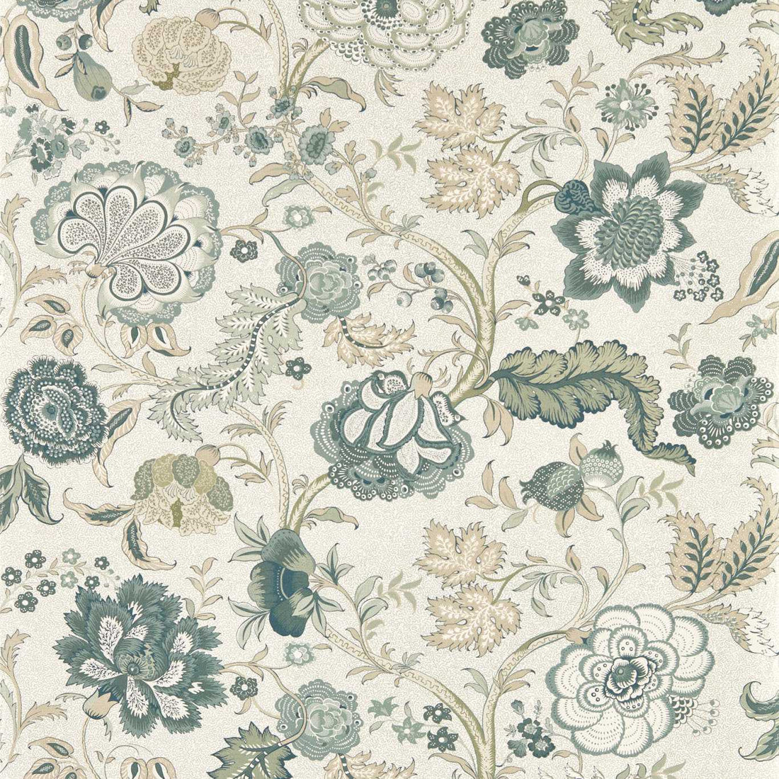 Sanderson Salisbury Yew Green 217489