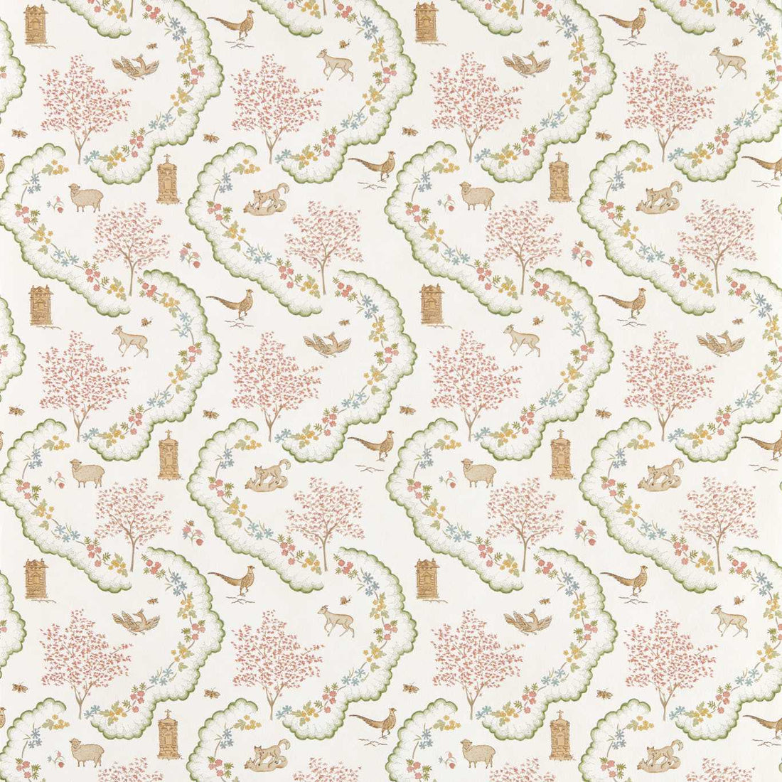 Sanderson Wildflower Meadow Pearl 217483