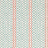 Sanderson behang Khes Udaipur Blue/Aleppo Pepper 217452