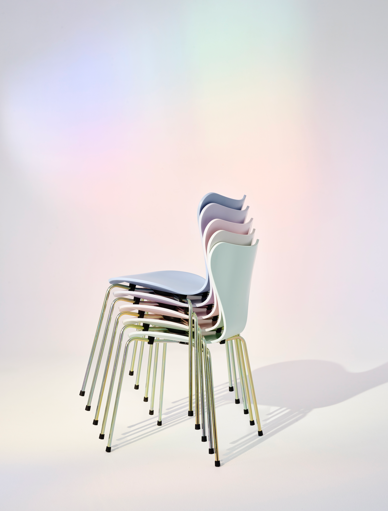 Fritz Hansen the series 7 chair - Anniversary editions