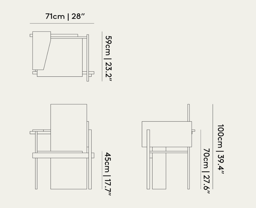 Pastoe Berlin Chair
