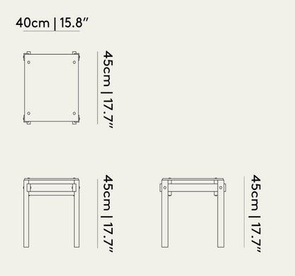 Pastoe Military Stool