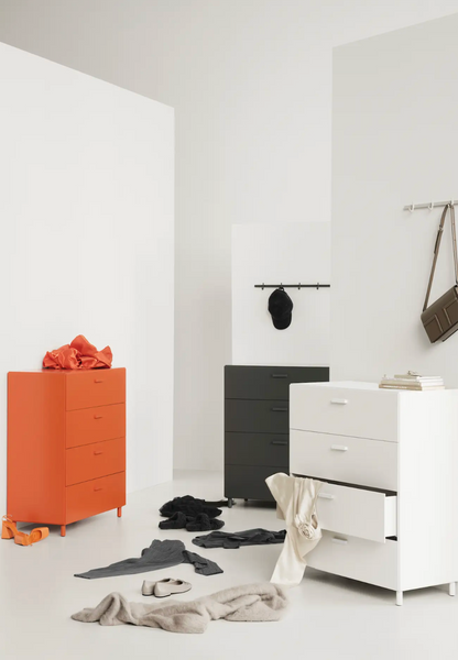 String Relief brede ladekast met poten