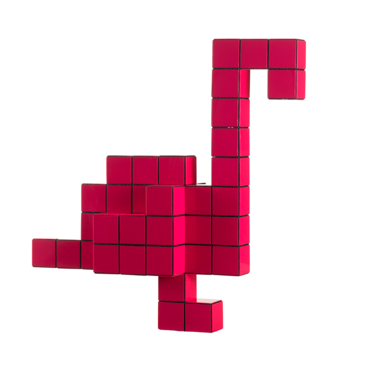 Vitra Panton Cubes Flamingo duo-tone magenta, Verner Panton 1974