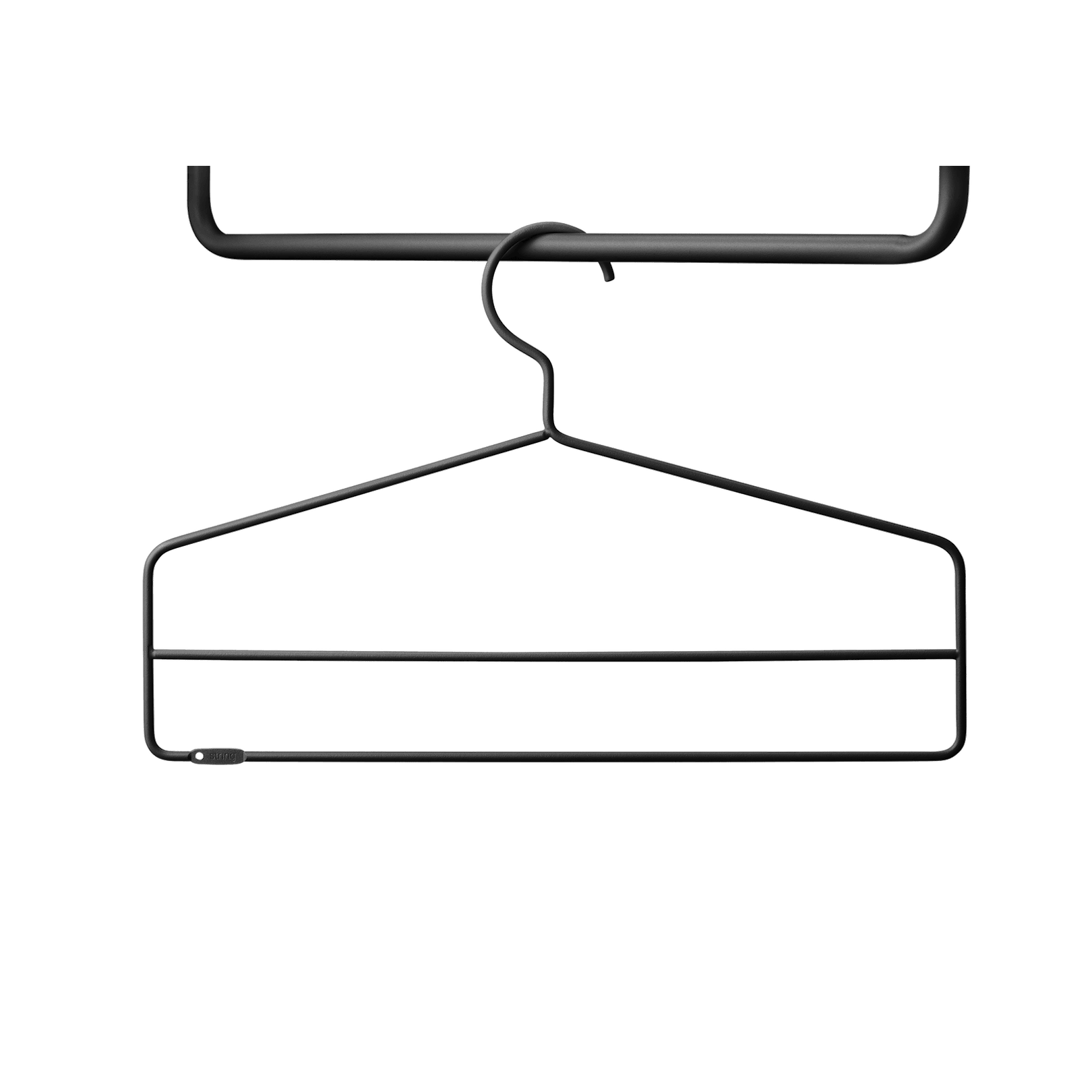 String Furniture Coat Hangers 4-pack Black