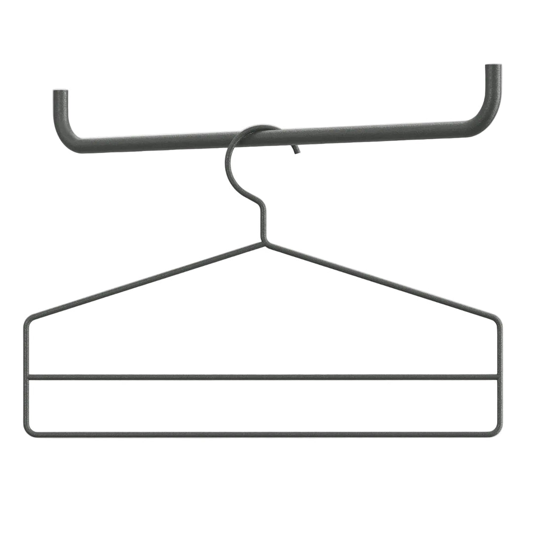 String Coat Hangers 4-pack Grey