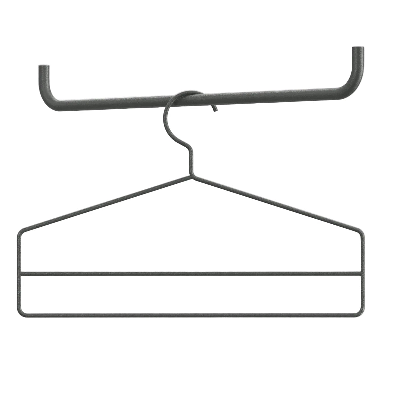 String Coat Hangers 4-pack Grey