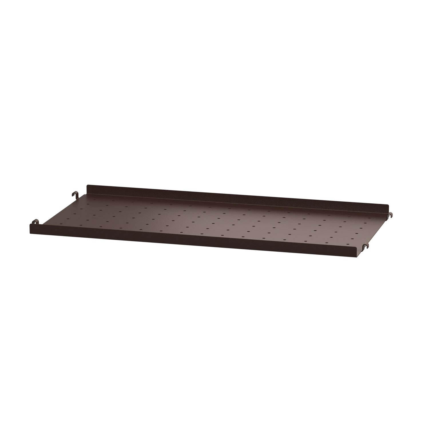 String metal shelf low edge 58 x 30