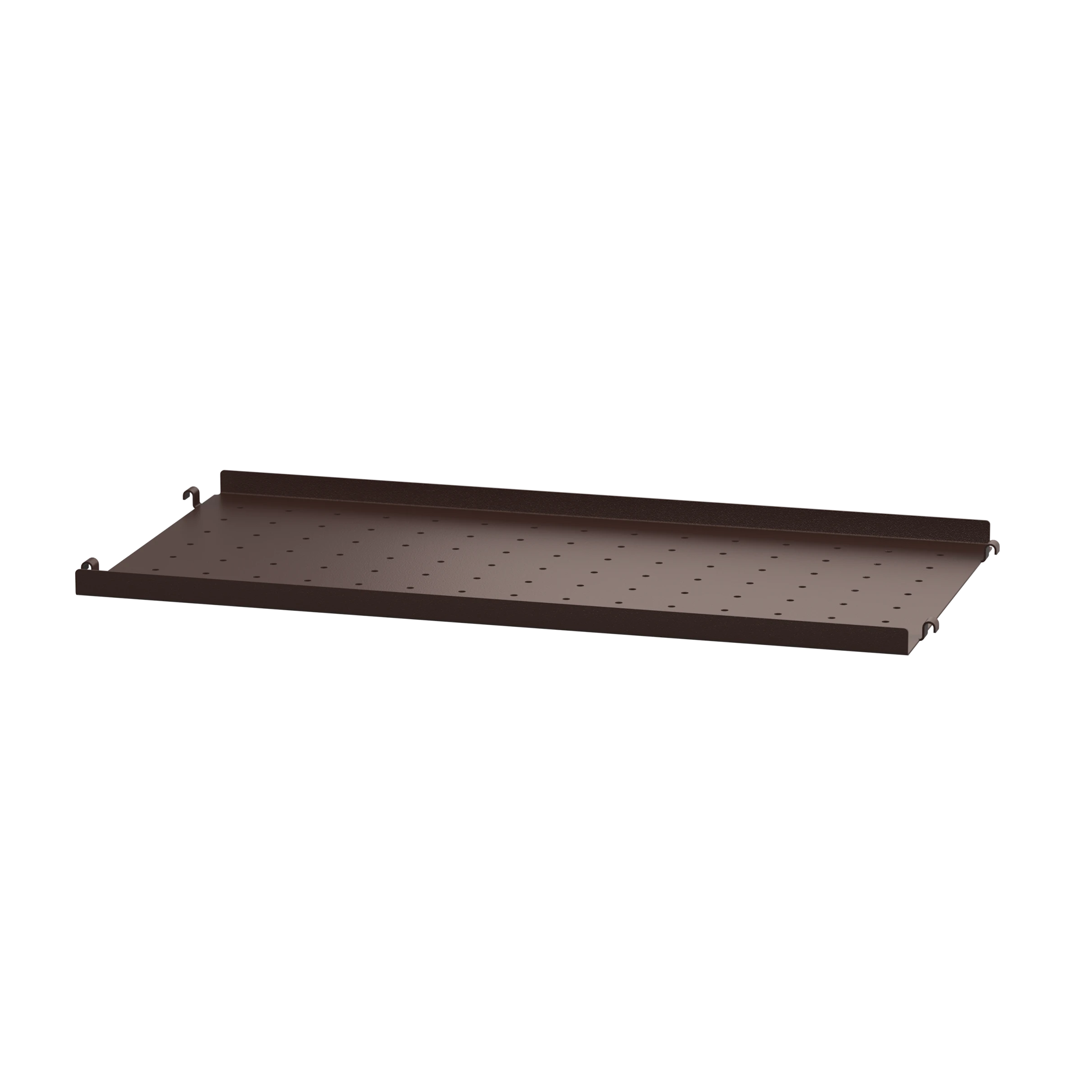 String metal shelf low edge 58 x 30