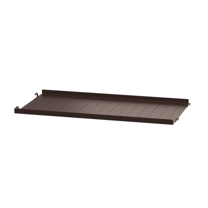 String metal shelf low edge 58 x 30