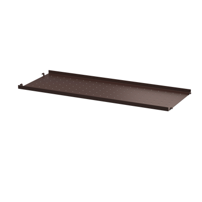String metal shelf low edge 78 x 30
