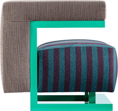 Tecta F51N fauteuil zijaanzicht design 2