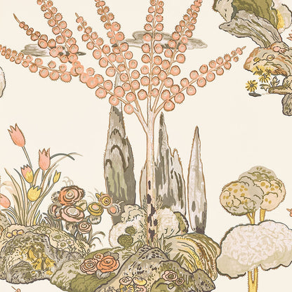 Thibaut Orleans T45026 Apricot and Ginger uit de collectie Wanderlust 