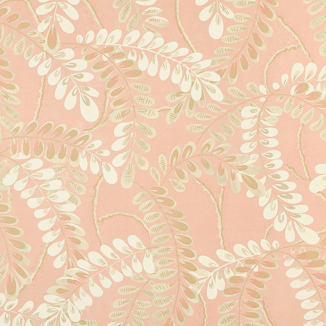 Thibaut behang Augusta T45041 Apricot uit de collectie Wanderlust 