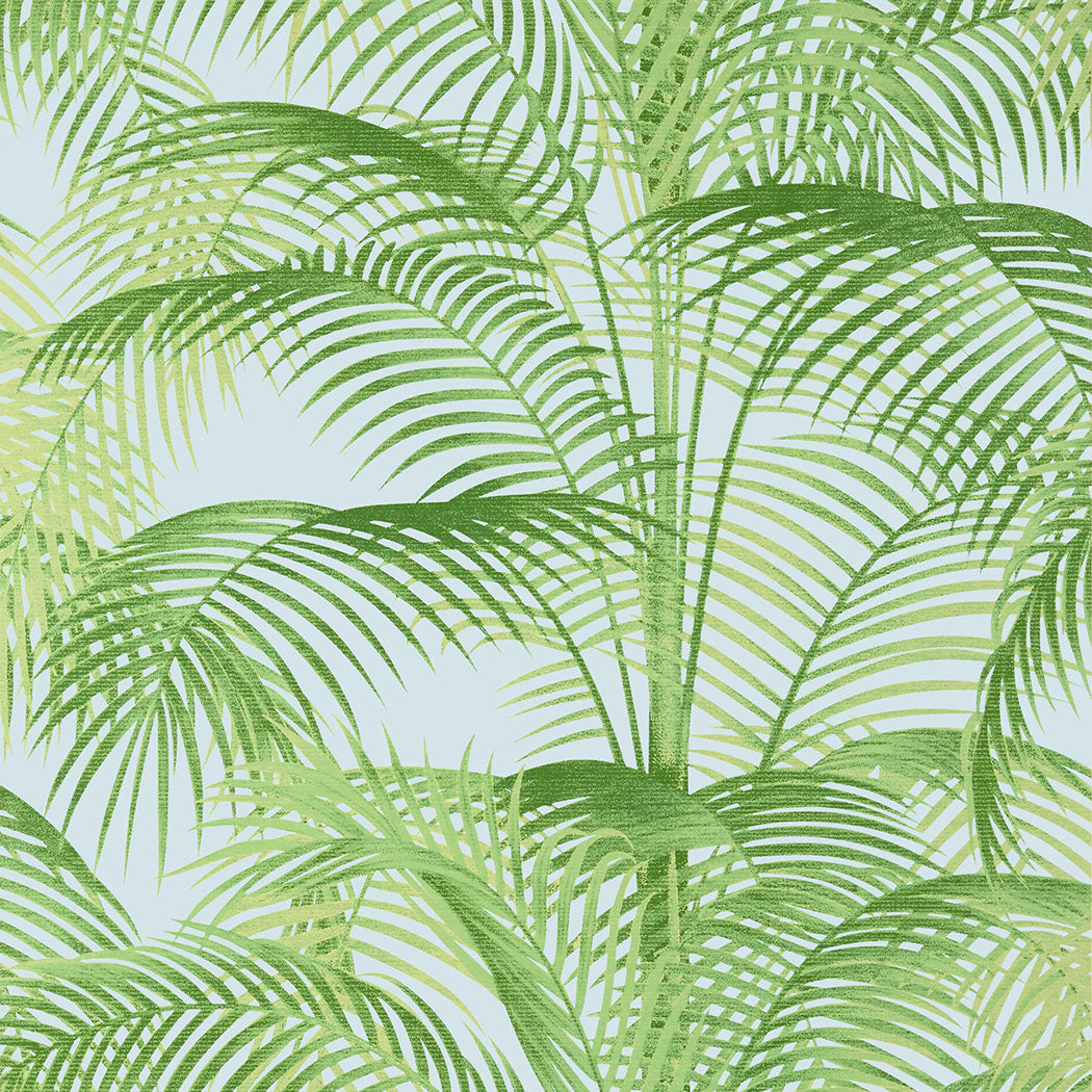 Thibaut behang Delray Green and Blue T13937