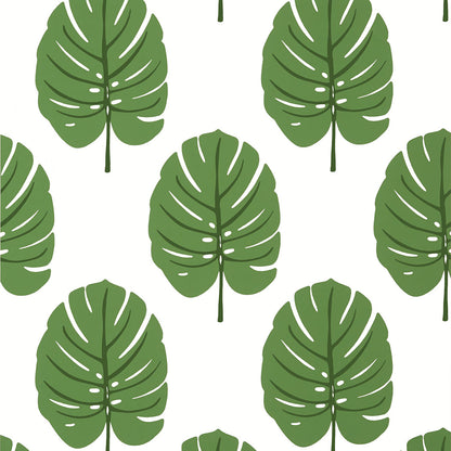 Thibaut behang Monstera Green T13952