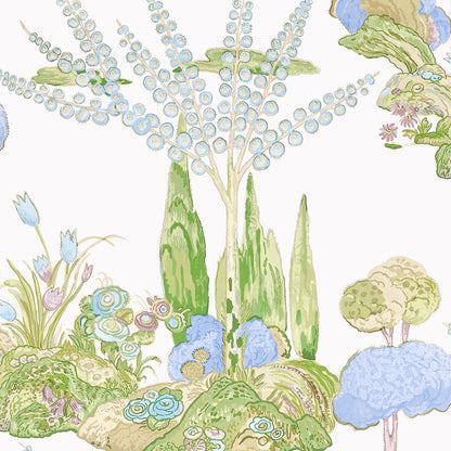 Thibaut behang Orleans T45027 Lavender uit de collectie Wanderlust 