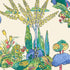 Thibaut behang Orleans T45029 Yellow and Red uit de Wanderlust collectie 