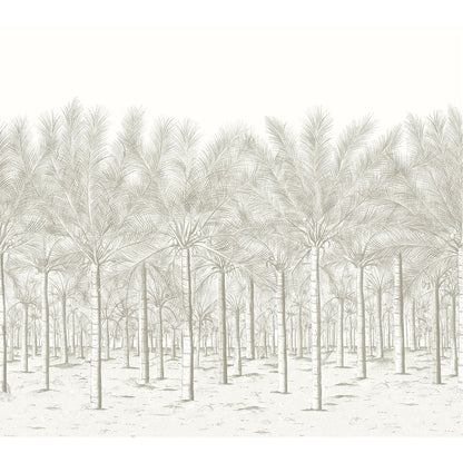 Thibaut behang Palm Grove Mural Beige TM13948