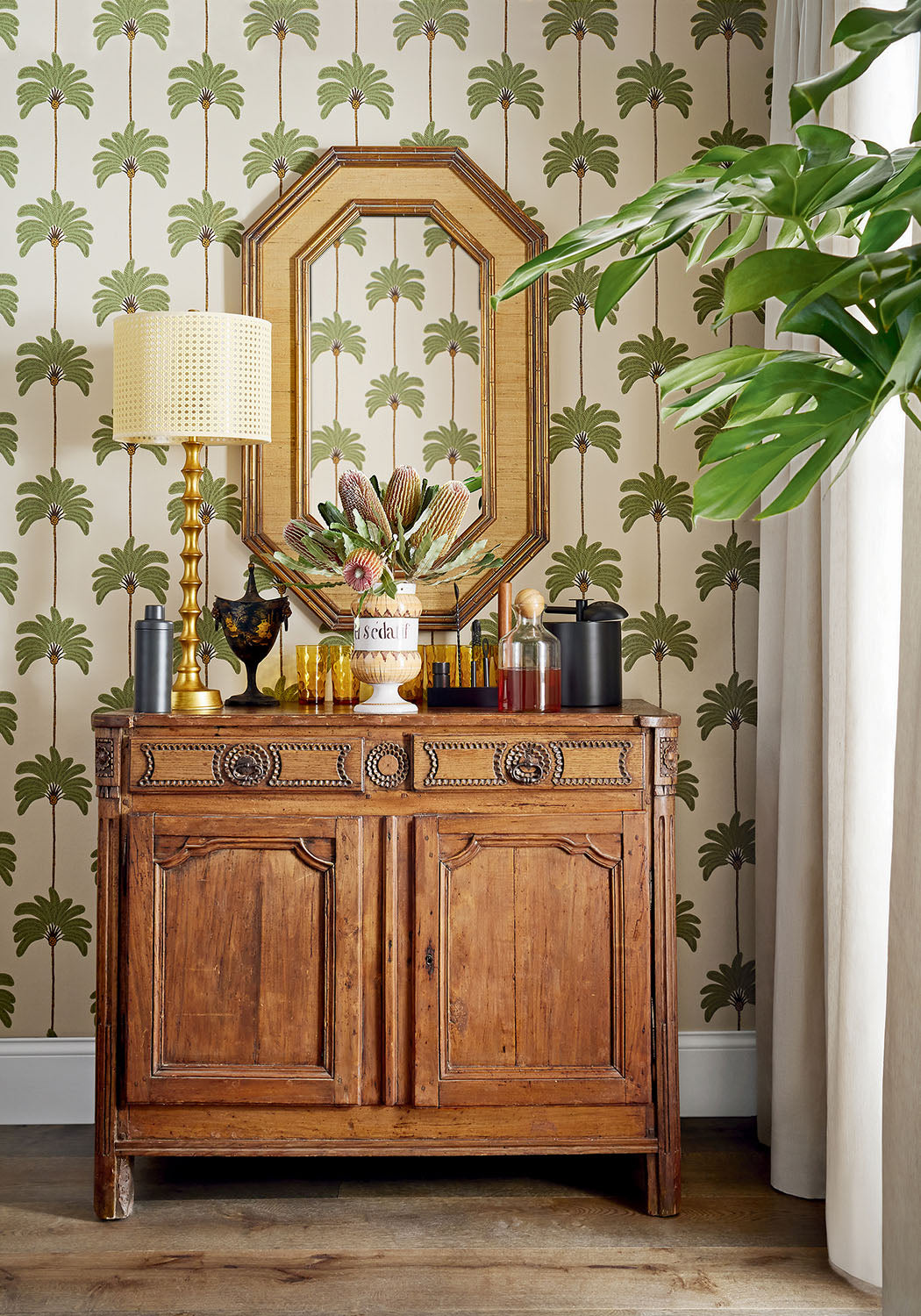 Thibaut behang Sunset Boulevard Beige T13945