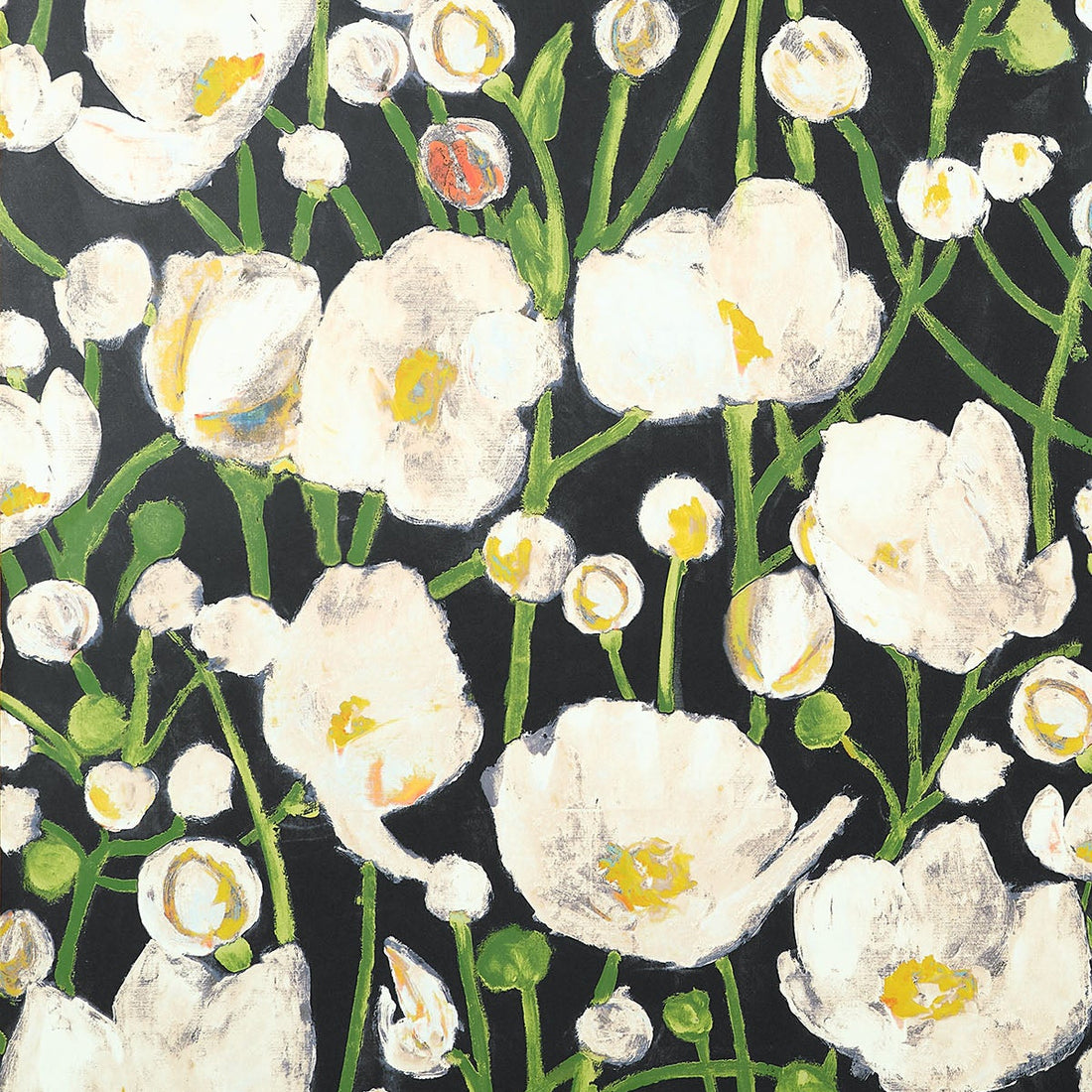 Thibaut behang Tivoli Black T45014