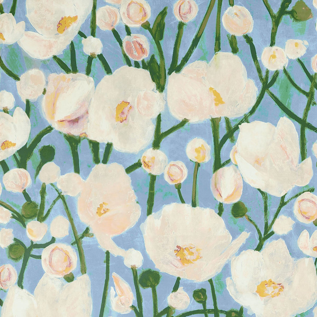 Thibaut behang Tivoli Sky Blue T45016
