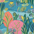 Thibaut behang Albero T45012 in de kleur Tangerine en Turquoise 