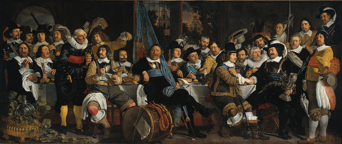 Thomas Eyck Rijksmuseum schilderij Banquet at the rossbowmen&