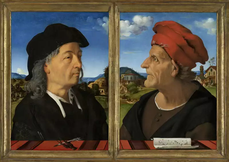 Thomas Eyck Rijksmuseum painting portraits of giuliano and francesco