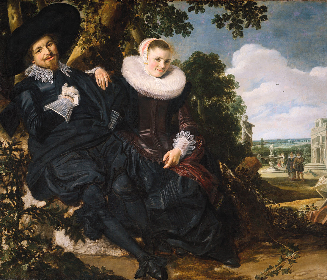 Thomas Eyck Rijksmuseum Painting Portrait of a Married Couple, Likely Isaac Abrahamsz Massa and Beatrix van der Laen