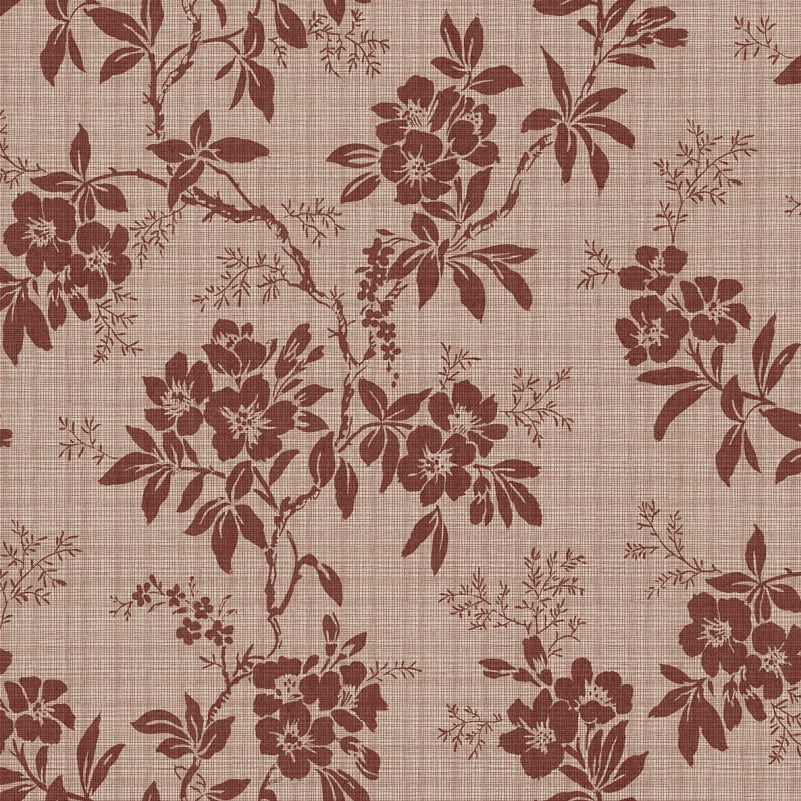 Sandberg behang Vera Burgundy S10840